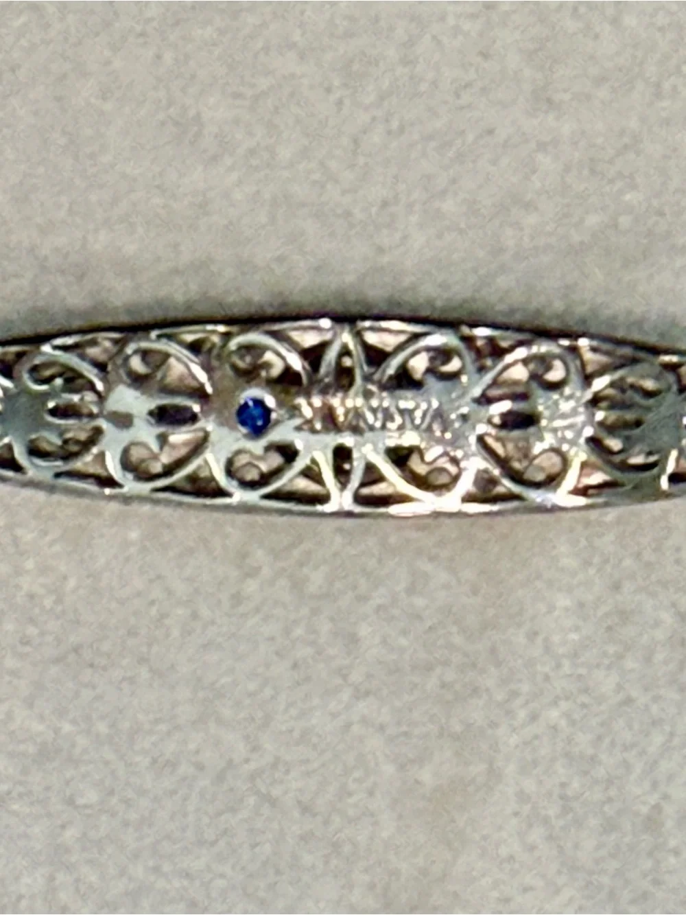 🌸JTV21 - Vanna K Blue and White Cubic Zirconia Simulants Bracelet💎🛍️